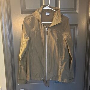 Columbia Olive Green Hooded Jacket